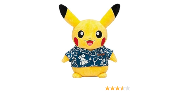 Pokemonsutoa Okinawa Limited Stuffed Vacation Pikachu Pokemon Store Okinawa Ver Large Toys Games Amazon Co Jp