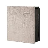 ポスト 郵便受け 郵便ポスト クーリエ クロス ブラウン 左扉 ダイヤル鍵付き