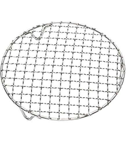 Amazon | 丸金網 焼き網 丸網 多目的 ステンレス鋼 ホットプレート や