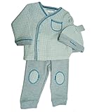 Wendy Bellissimo Baby Boys 3 Piece Outfit Set カラー: グレー