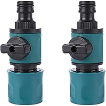 Amazon.co.jp: DELUXEFOX 水道ホース ジョイント【2個入り】水流調整が