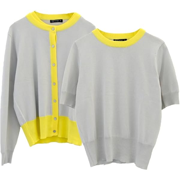 美品 Courrèges クレージュ サマーニット アンサンブル カーディガン 美品 Courrèges クレージュ サマーニット アンサンブル カーディガン