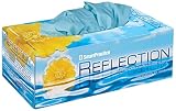 Smart Practice 43215 Reflection Latex Powder Free Gloves, Large, Blue (Pack of 100) by Smart Practic