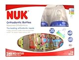 NUK Cars Orthodontic Slow Flow Bottle 3pk 5oz (150 ml), Newborn+ by NUK [並行輸入品]