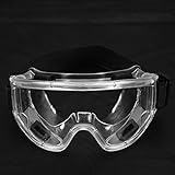 ILS - piece Lens Protective Glasses Splash Proof Safety Goggles Breather Valve