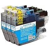 【 LC3119 C シアン 3本】 対応プリンター: MFC-J6980CDW MFC-J6580CDW MFC-J6983CDW MFC-J6583CDW MFC-J5630CDW (ブラザー用) B/ue製 互換