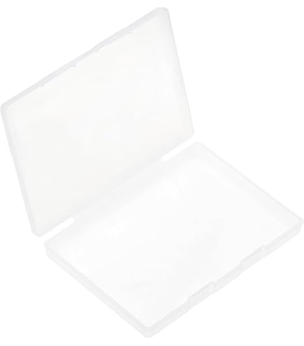 Amazon.co.jp: Paialco B6 クリアプラスチック収納ボックス 5x7インチ
