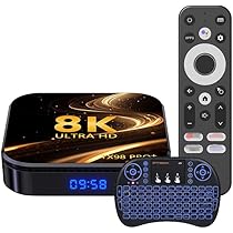 Amazon | CHROX Android 14.0 TV ボックス、TX98 PRO + RK3528