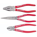 Wiha 32698 Pliers and Cutter Set, 3 Piece [並行輸入品]