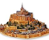 ペーパークラフト 建築物 モンサンミッシェル 世界遺産 アート キット セット レプリカ (2個セット)