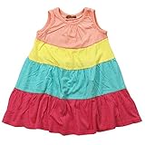 《H28年夏物》 nico hrat(ニコフラート) 製品洗い加工済み CR天竺切替ノースリワンピース 120cm /PK NO.B-260833