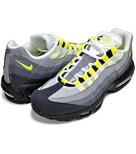 Amazon.co.jp: NIKE(ナイキ)/AIR MAX 95 OG[BLACK/VOLT-MEDIUM ASH