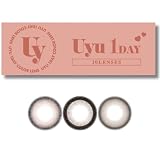 カラコン ウユ ワンデー キューティーパイ あやちゃん 1day Uyu DIA 15.0mm 【10枚入1箱】 度あり 度なし(±0.00)