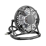 Premier USB Mini Desktop Cooling Fan Portable Personal Table Electric Fan Whisper-Quite Laptop PC Co