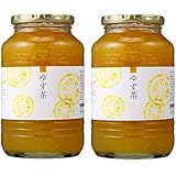 ゆず茶 1kg 韓国 はちみつ ゆず茶 詰め合わせ セット 【 ゆず茶 1kg 2本 】 デサンジャパン