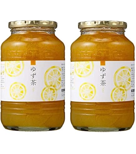 Amazon | ジーエムピー 韓国高興産 柚子茶 1kg入り×2本セット