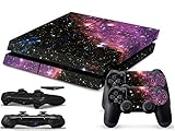 PlayStation 4 Protector Sticker Skin Decal For PS4 Console, 2 Controllers And 2 Light Bar Sensor Dec