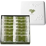 京都マールブランシュ公式「茶の菓」 お濃茶ラングドシャ 14枚入 | 洋菓子 抹茶 スイーツ お取り寄せ 御中元