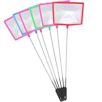 ミネコラ 新品未使用 Amazon.co.jp: 【日本ブランド】 メダカ網四角セット すくったら