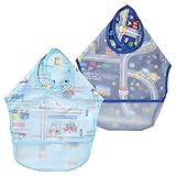 西松屋 EFD 2枚組食事用エプロン（マップ柄） ベビー ベビーサイズ 男の子