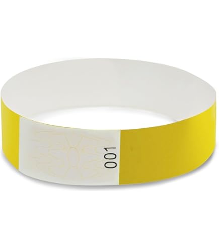 Amazon | Actreve 使い捨て リストバンド イベント 通し番号