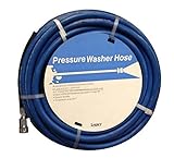 Shark Pressure Washers 89222110 Quick Coupler and Nipple Hose, 50-Feet 3/8-Inch, Blue [並行輸入品]