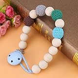 歯がため ラトル 赤ちゃんのおもちゃ 歯固め スターツ チュアブル ブレスレット クラスプ シリコン 安全 無味(05)