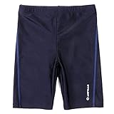 AIR WALK キッズ・ジュニア男児用 ブランド スクール水着 sw1700 130cm ネイビー