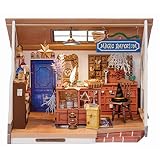つくるんです® 日本語説明書付 DIY ミニチュアハウス ドールハウス 物語シリーズ (ワンダー魔法雑貨屋)