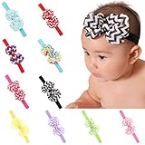 (ローウェル®赤ちゃんのヘッドバンドGirl 's Hair Bowsカチューシャ幼児Head Wear Flower 3.9inch flower