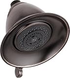Delta Faucet RP34355RB Universal Showering Components, Touch-Clean 3-Setting Showerhead, Venetian Br
