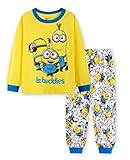 子供服 130 ミニオン イエロー セットアップ パジャマ