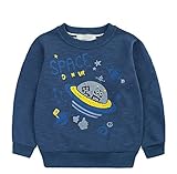 PANCY 子供服 春秋 長袖 Tシャツ トレーナー 丸い襟 キッズ 男の子 女の子 ベビー おしゃれ カジュアル ファッション 可愛い 宇宙人 プリント 4色