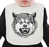 Wolf ネクタイを有する有機ビブ Medium