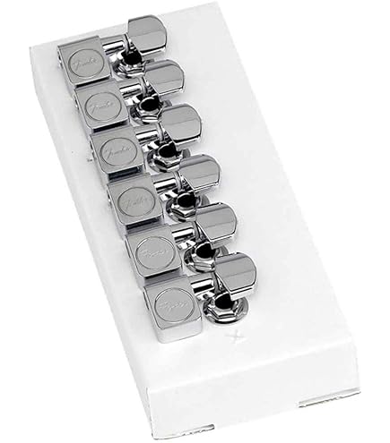 Fender チューニングペグ Locking Fender / Locking Tuners All Short Chrome ロッキングチューナー ペグ