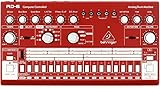 Behringer アナログドラムマシン USB/DIN MIDI対応 16ステップシーケンサー アナログディストーション搭載 RD-6-RD 赤