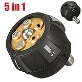 ILS - 5 in 1 Change Over Pressure Washer Spray Nozzle with 1/4 Inch Quick Connect
