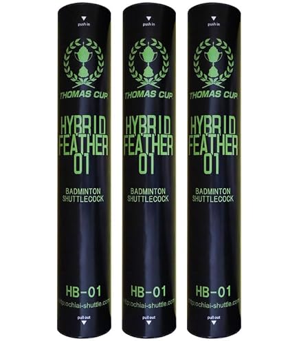 Amazon.co.jp: Badminton Shuttlecock Thomas Cup Hybrid Feather 01