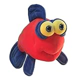 Funny FriendsソフトレッドandブルーPlush魚" Google Trout " Large – 23インチ