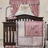 Fleur 9 Piece Crib Bedding Set by KidsLine [並行輸入品]