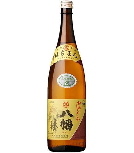 Amazon.co.jp: 高良酒造 八幡 ろかせず 芋焼酎 35度 720ml : 食品