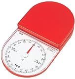 タニタ tanita クッキングスケール キッチン はかり 料理 アナログ 1kg 5g単位 日本製 コンパクト グッドデザイン賞 レッド タニペティ 1445-RD