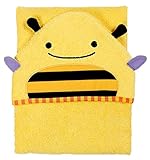 Nice Days（ナイス　ディズ）　 ベビーおくるみ バスローブ 　出産祝い贈り物にも　キャラクター　可愛い　 (蜂)