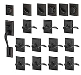 Schlage f600-add-acc-lh Addison Complete家ドアハードウェアパッケージwithアクセント、 F600ADD716ACCLH