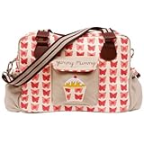 Pink Lining Yummy Mummy Diaper Bag, Red Butterflies by Pink Lining