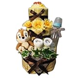 ディズニーチップ＆デール 豪華3段おむつケーキ