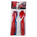 Disney Cars 4pc Fork & Spoon Flatware Set by Cars