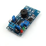 uxcell アラーム遅延時間モジュール　ハイ/ローレベルのトリガー　調整可能な時間　ブザーと　DC5V 85dB