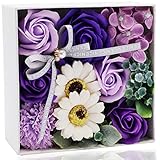 IMISNO 枯れない花フラワーソープ バラ 石鹸花 フレグランス シャボンフラワー (敬老の日 母の日 記念日 先生の日 卒業 結婚祝い ギフト 記念日 昇進 転居など最適のプレゼント 創意方形ギフ