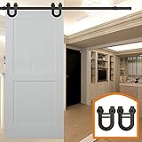HomeDeco Hardware 室内ドア 片引戸 レール リビング アメリカ 北欧 レトロ 美式 ダブルドア